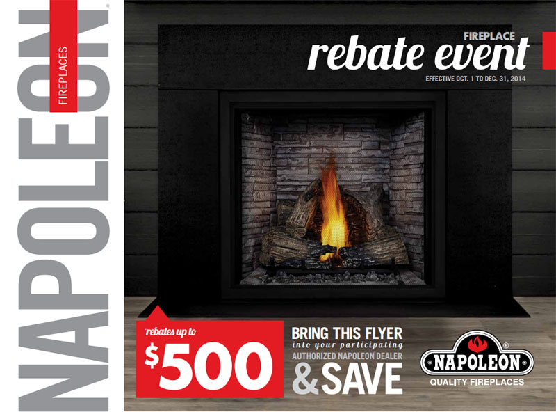 Rebates On Napoleon Fireplaces And Green Mountain Grills Good Till The 