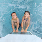 Kids Enjoying in Bullfrog Spas Swim Series