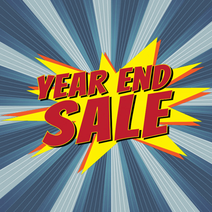 Year End Sale on Now!