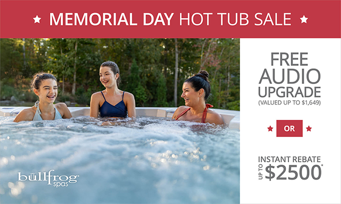 Coeur d'Alene hot tubs - Bullfrog spas