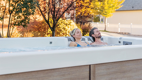 Swim spa - swim and relax year round